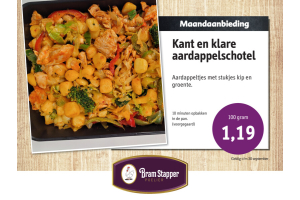 maandaanbieding aardappelschotel maandaanbieding aardappelschotel